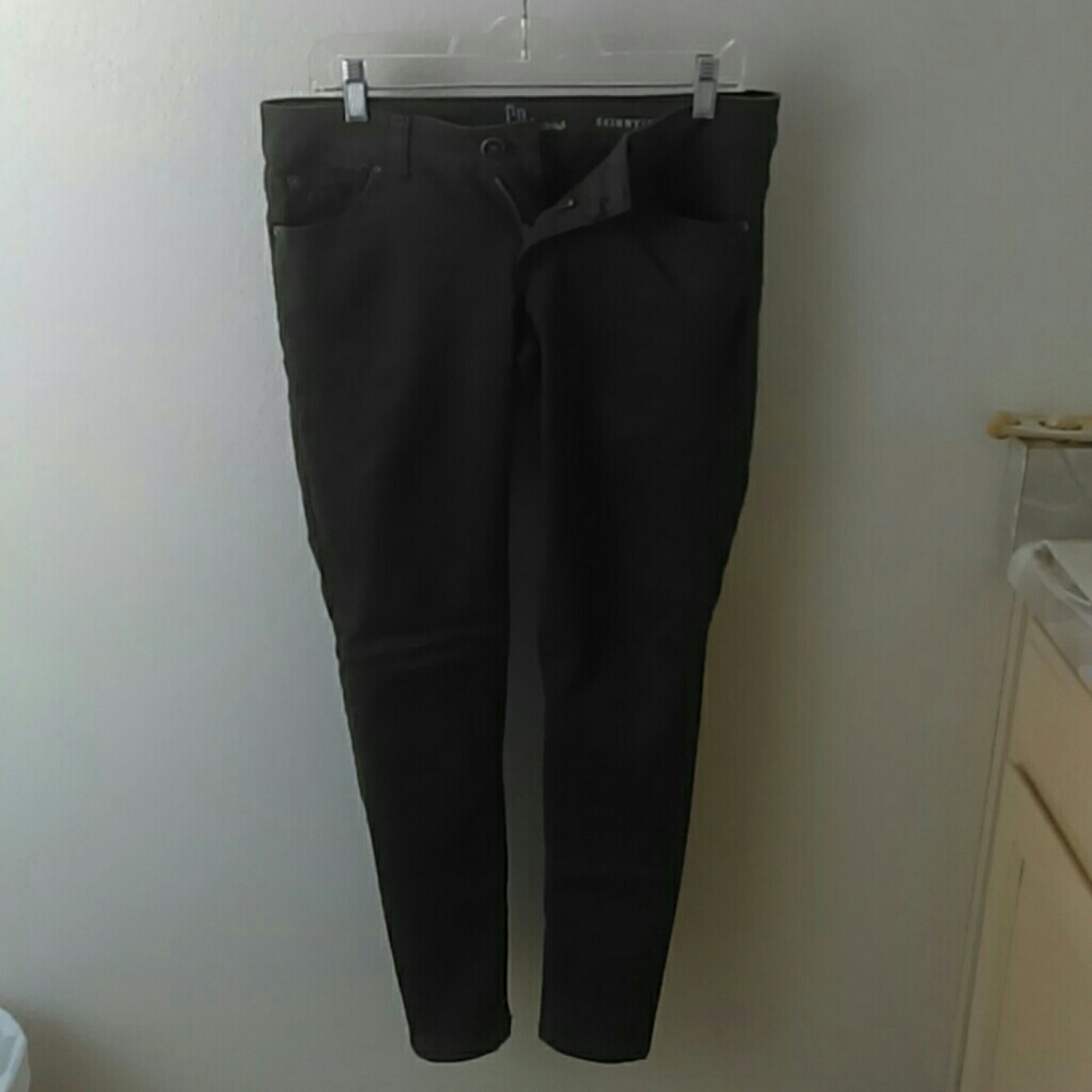 Forest Green Skinny Jeans